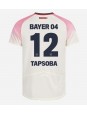 Moške Nogometnih dresov Bayer Leverkusen Edmond Tapsoba #12 Gostujoči 2025-26 Kratki rokavi